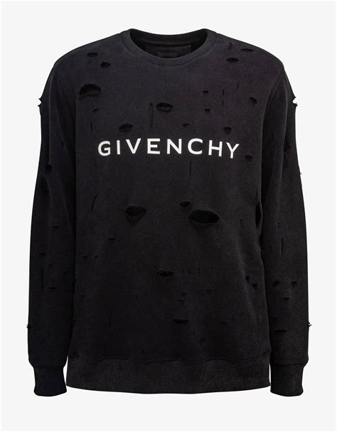 givenchy sweatshirts|givenchy destroyed sweatshirt.